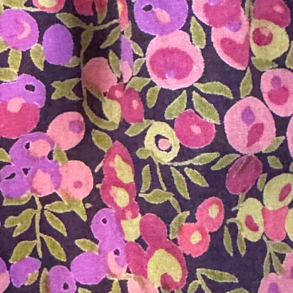 Peek Purple Fleur Des Champs Liberty of London Dress for size 12 - 18 mos. - Picture 5 of 7